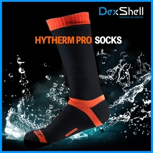 最も温かい冬用防水ソックス。DEXSHELL HYTHERM PRO SOCKS